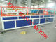 پانل دیواری WPC / خط اکستروژن پروفیل پلاستیک Decking 160-280kg / h