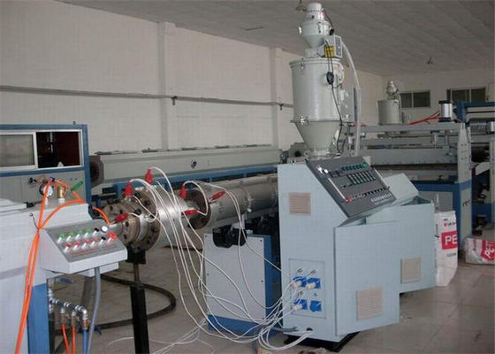 پلاستیک اکستروژن ماشین آلات PE PP PERT خط تولید لوله آب