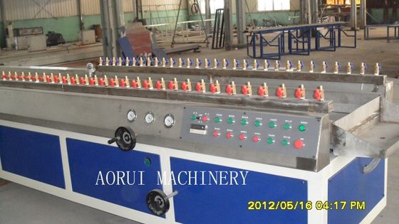 قیمت خوب خط اکستروژن پروفیل پلاستیکی پنجره اتوماتیک پی وی سی با دو پیچ 380 ولت آنلاین