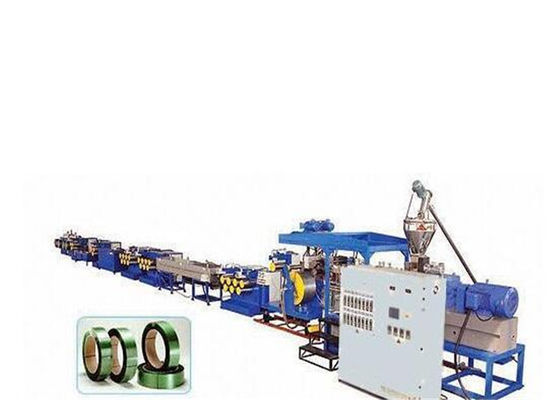 قیمت خوب SIngle Screw Strapping Band Band Machine Automatic PP Strap Making Machine Bule / Yellow آنلاین