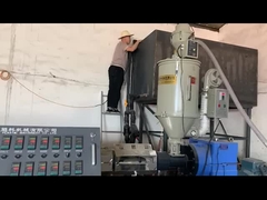 خط اکستروژن لوله های پلاستیکی 25m * 2.6m * 1.8m ابعاد ماشین برای تولید لوله های متنوع