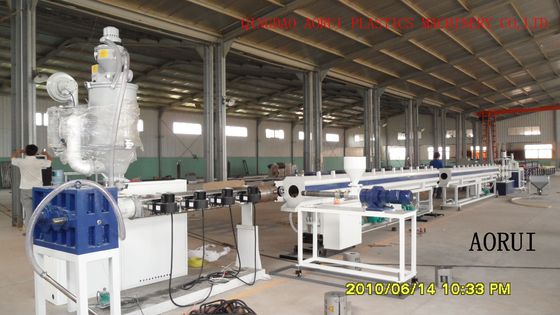 قیمت خوب PPR خط خنک کننده پلاستیک و خط تولید لوله آب گرم ، دستگاه اکستروژن لوله PPR آنلاین