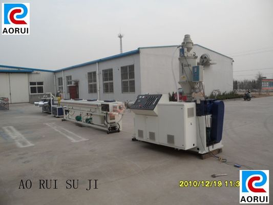 قیمت خوب ماشین اکستروژن لوله پی وی سی سیم برقی کنترل PLC دو پیچ پیچ آنلاین