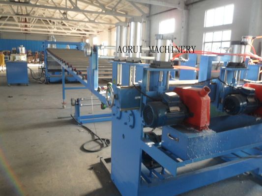 قیمت خوب ماشین اکسترودر Twin Screw Extruder Line PVC Board خط تولید بصورت کاملا اتوماتیک آنلاین