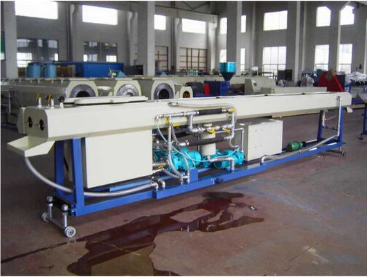 قیمت خوب خط اکستروژن لوله پلاستیکی ، خط تولید اکستروژن PVC Twin Pipe، PVC دستگاه ساخت دو پیچ آنلاین