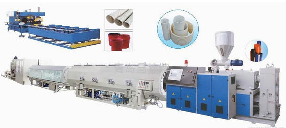 قیمت خوب دستگاه اکستروژن لوله پی وی سی 16-800 میلی متر ، خط تولید لوله CPVC آنلاین