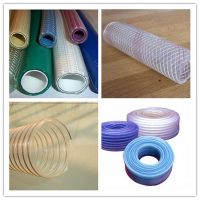 قیمت خوب خط اکستروژن لوله پلاستیکی تقویت شده فیبر PVC با اکسترودر دو پیچ آنلاین