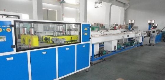 قیمت خوب اکسترودر خط لوله پلاستیکی PVC خودکار اکسترودر دو قلو CE / ISO9001 آنلاین