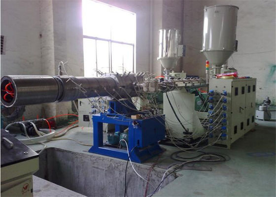 قیمت خوب ماشین اکستروژن پلاستیک CE PVC PE اکسترودر دو جداره موجدار آنلاین