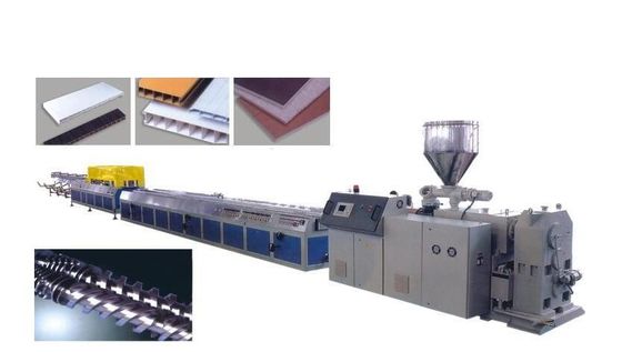 قیمت خوب ماشین اکستروژن هیئت مدیره فوم PVC WPC / WPC خط تولید الگوی فوم ساختاری آنلاین