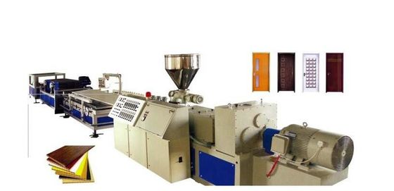 قیمت خوب خط اکستروژن پلاستیک PVC / پروفیل پلاستیک خط تولید پانل دیواری فوم PVC آنلاین