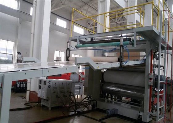 قیمت خوب PVC Limination Marble Foaming ورق پلاستیکی اکستروژن خط ، خط تولید ورق مرمر PVC آنلاین