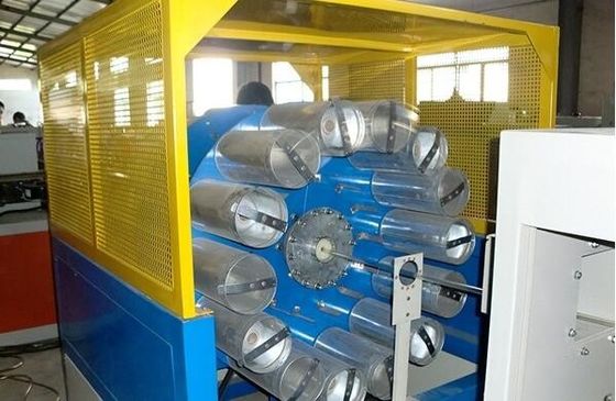 قیمت خوب خط اکستروژن پلاستیکی دو پیچ ، دستگاه اکسترودر لوله نرم PVC تقویت شده با فیبر آنلاین
