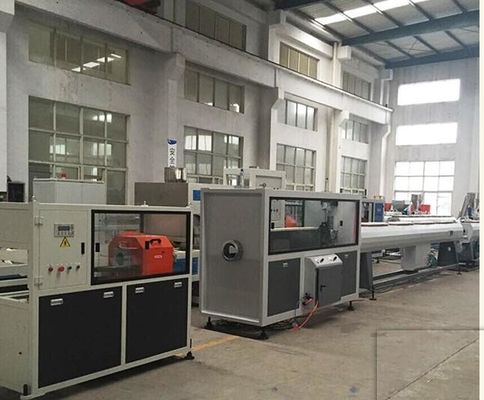 قیمت خوب خط اکستروژن پلاستیک PVC با قدرت بالا ، خط تولید اکستروژن لوله پی وی سی آنلاین