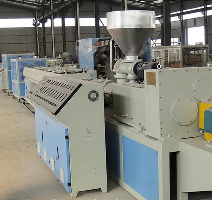 قیمت خوب ماشین اکسترودر PVC Twin Screw Output High Performance، دستگاه اکستروژن لوله پی وی سی PE PPR آنلاین