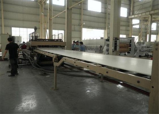 قیمت خوب الگوی ساختمانی ماشین اکستروژن WPC ، خط اکستروژن WPC درب پلاستیکی چوبی آنلاین