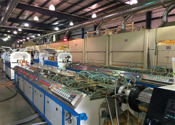 قیمت خوب خط اکستروژن مشخصات پنجره / درب پلاستیکی اتوماتیک PVC / CE / ISO9001 آنلاین