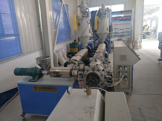 دستگاه ساخت لوله گاز HDPE PE / لوله آب ، اکسترودر تک پیچ با گواهینامه CE