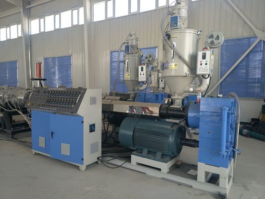 قیمت خوب PPR HDPE لوله های پلاستیکی تک پیچ اکسترودر / PE پلاستیک ساخت دستگاه تولید آنلاین
