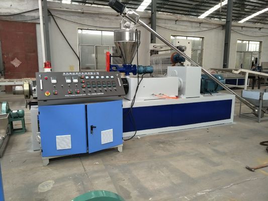 قیمت خوب الکتریکی PVC کابل پلاستیکی گرانول دستگاه دو پیچ پی وی سی دستگاه گندله سازی آنلاین