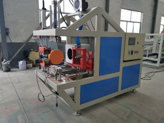 120kg / H پیچ دوقلو 630 میلیمتر خط اکستروژن لوله پی وی سی