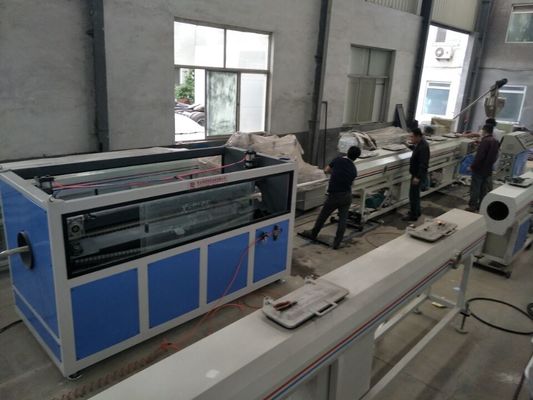 قیمت خوب pvc خط تولید اکستروژن پلاستیک بالا ، خط تولید لوله PVC آنلاین