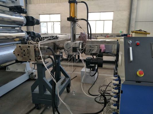 قیمت خوب ماشین اکستروژن ورق پلاستیک PVC ، خط تولید ورق دکوراسیون دو پیچ پی وی سی آنلاین