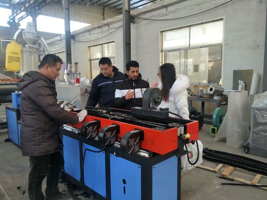 قیمت خوب دستگاه اکسترودر لوله های راه راه پلاستیکی ، دستگاه ساخت لوله های موجدار دو جداره آنلاین