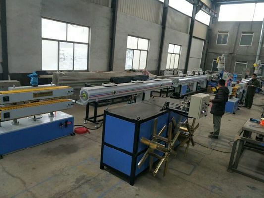 قیمت خوب مخازن آب خط تولید لوله های PP / PE / PVC یک پیچ بهره وری بالا آنلاین