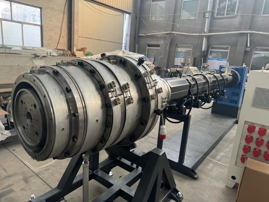 خط توليد لوله هاي 16mm تا 630mm HDPE ، تک پیچ