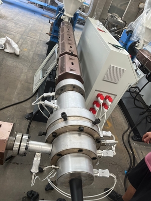 HDPE PE PP PPR لوله گاز لوله آب لوله تک پیچ تولید پلاستیک Extruder